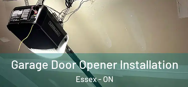  Garage Door Opener Installation Essex - ON
